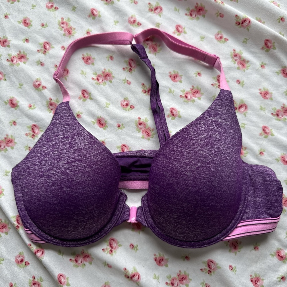 Victoria's Secret Purple and Pink Bra